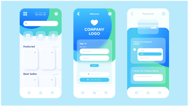 A UI design in progress