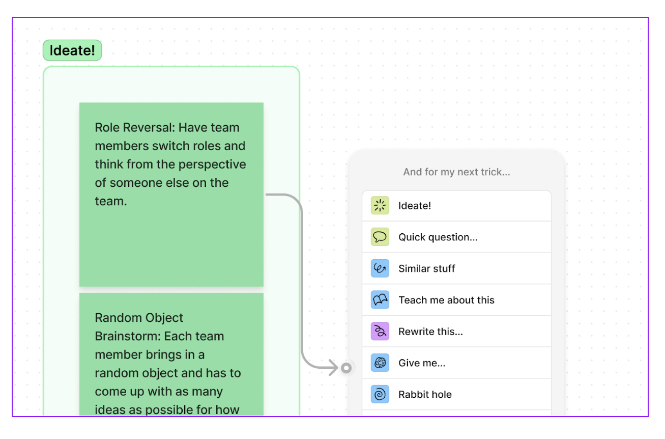 Screenshot of how to use Jambot as an educational tool 